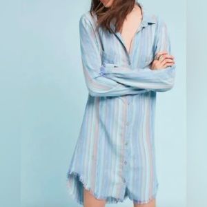 Natural Reflections Striped Button Down Shirt